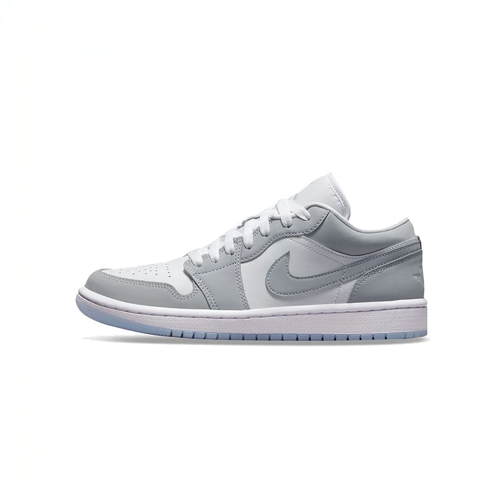 Nike/耐克正品女子AJ1白灰流光风运动鞋百搭潮流篮球鞋DC0774-105