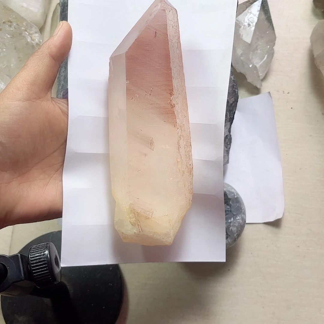 水晶天然水晶原石未镶嵌麦*果
