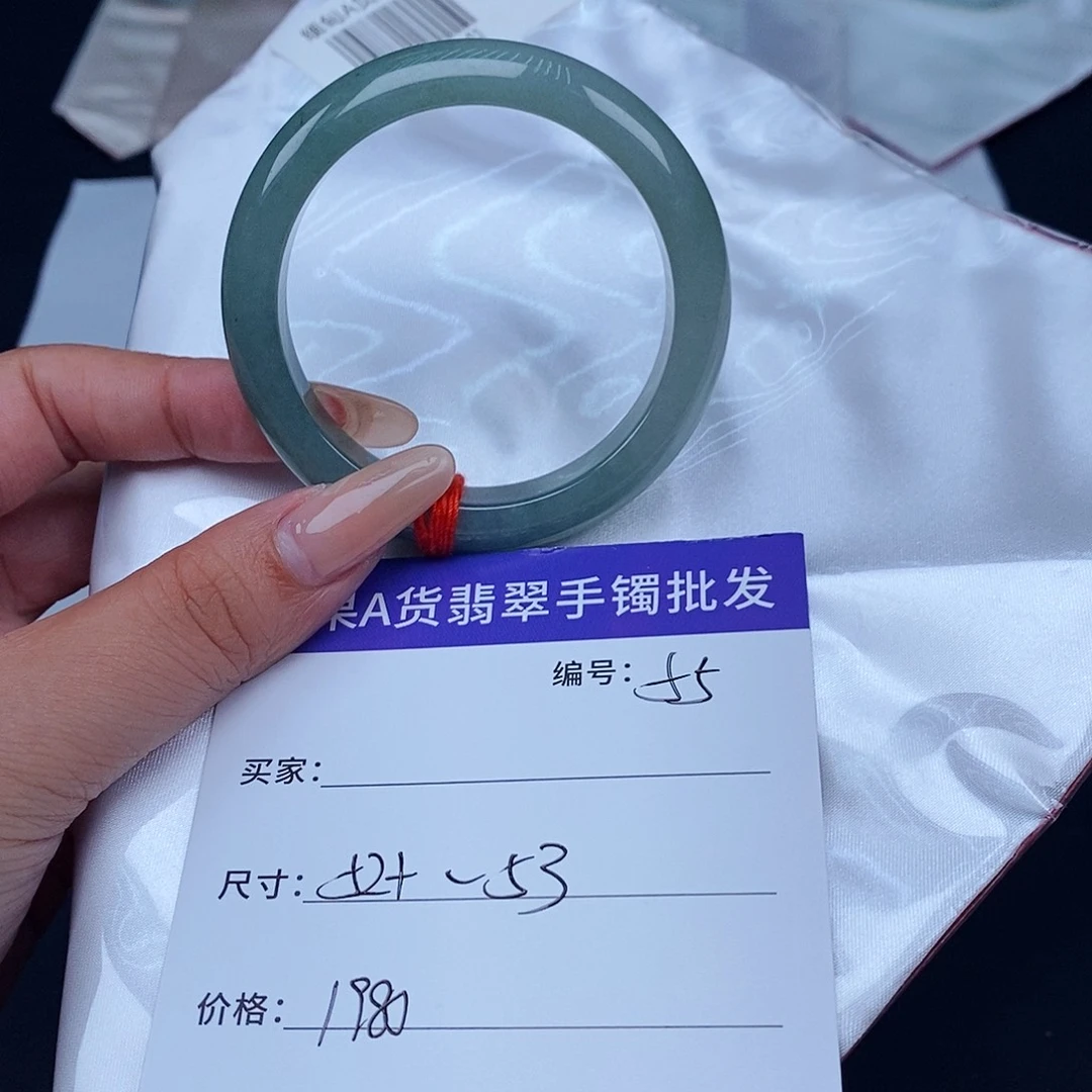 翡翠未镶嵌手镯百元手镯默认瑕疵