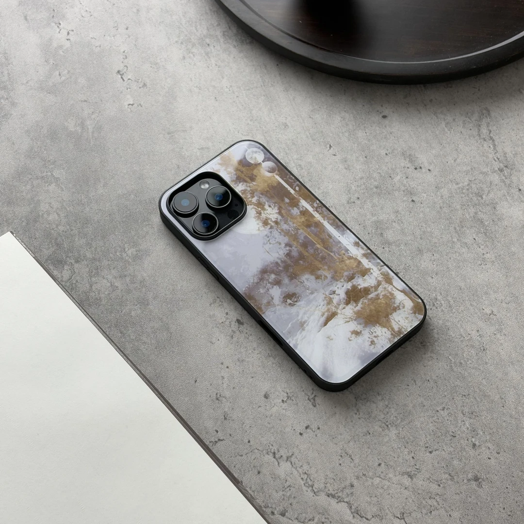 《淡月胧明》新中式适用于iPhone17苹果17air/16promax高级感手机壳
