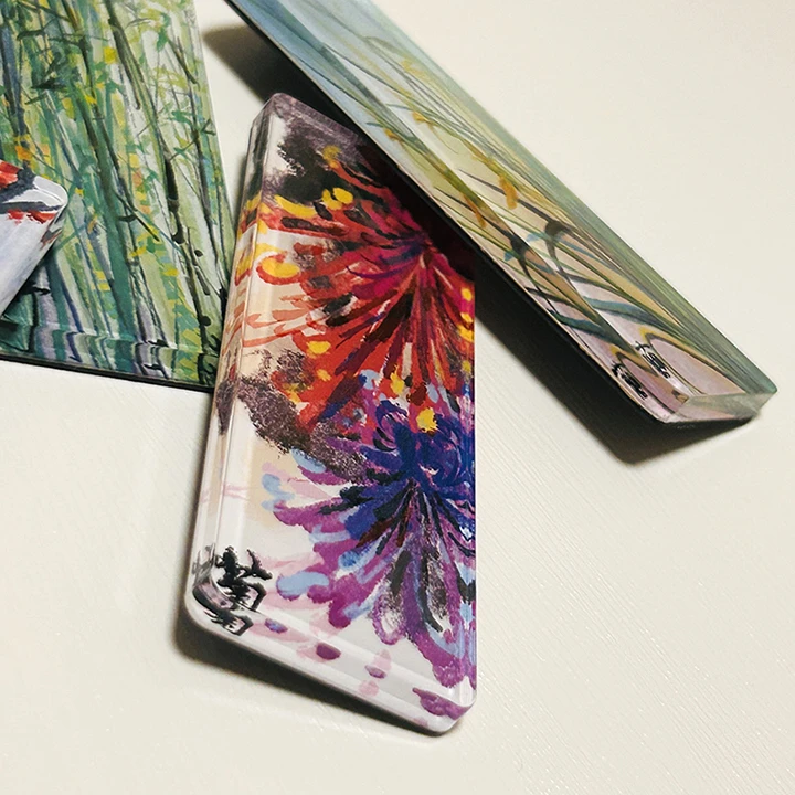 墨山丘 梅兰竹菊系列冰箱贴 文创磁吸贴