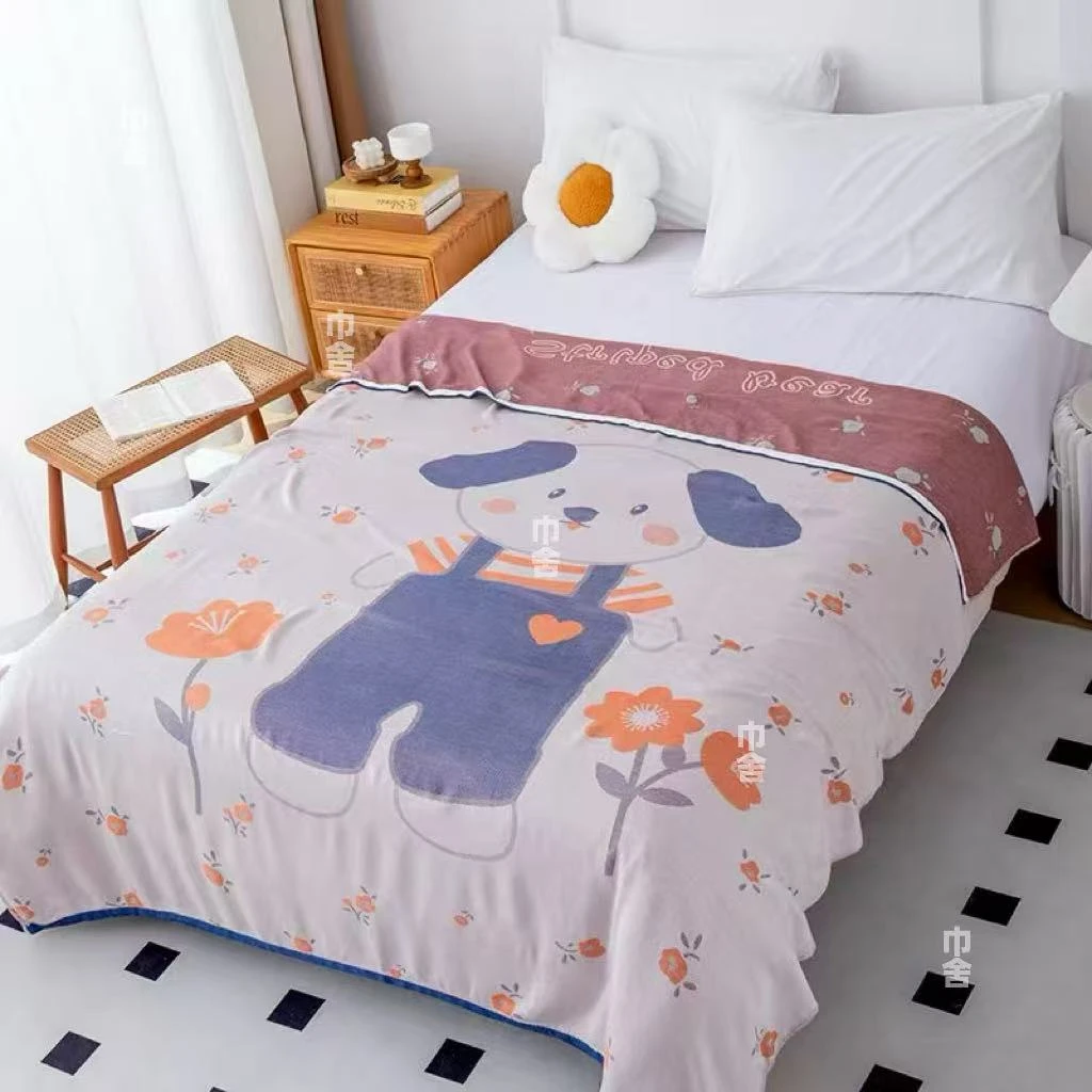 【爱心小狗】150*200凉感夏季竹纤维冷感毯