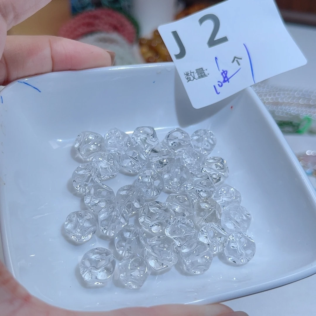 水晶珠宝半成品未镶嵌J2。