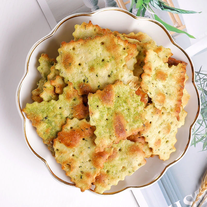 【正品】包Aji惊奇脆片饼干蔬菜味咸饼干零食零食