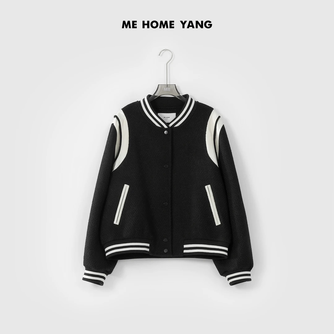 ME【经典棒球服】轻奢高定时尚设计师百搭新款外套MEQA0836