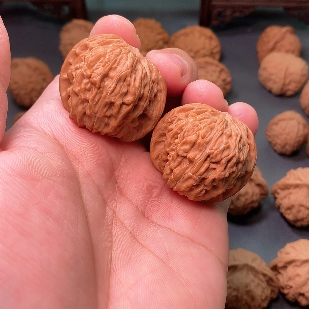 吊坠文玩核桃8*40尺，全品磨盘