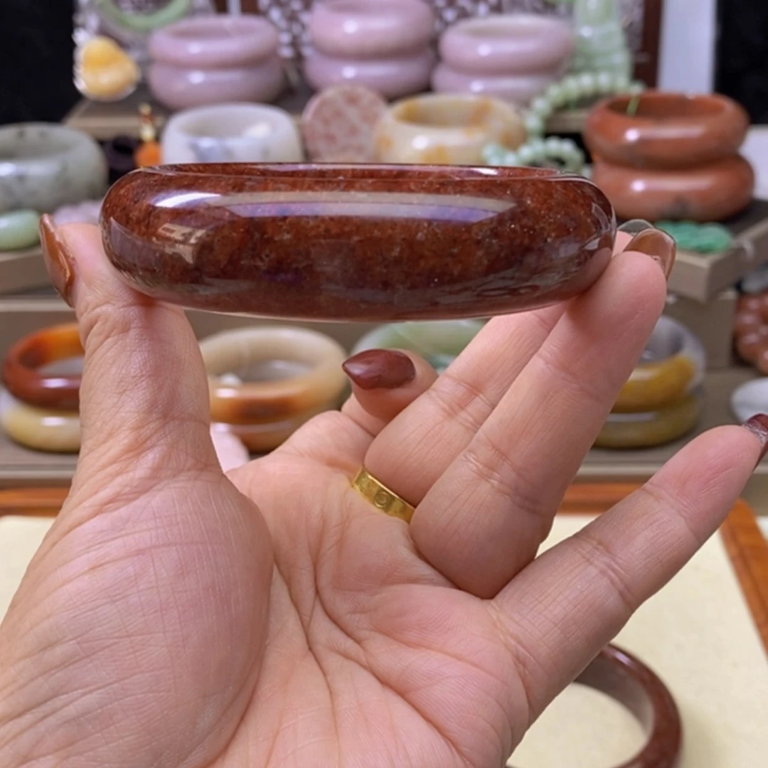 【闪购商品】未镶嵌手镯石英岩玉细**月