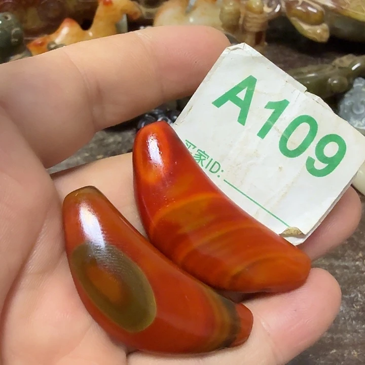 古***道未镶嵌颈饰玛瑙/玉髓