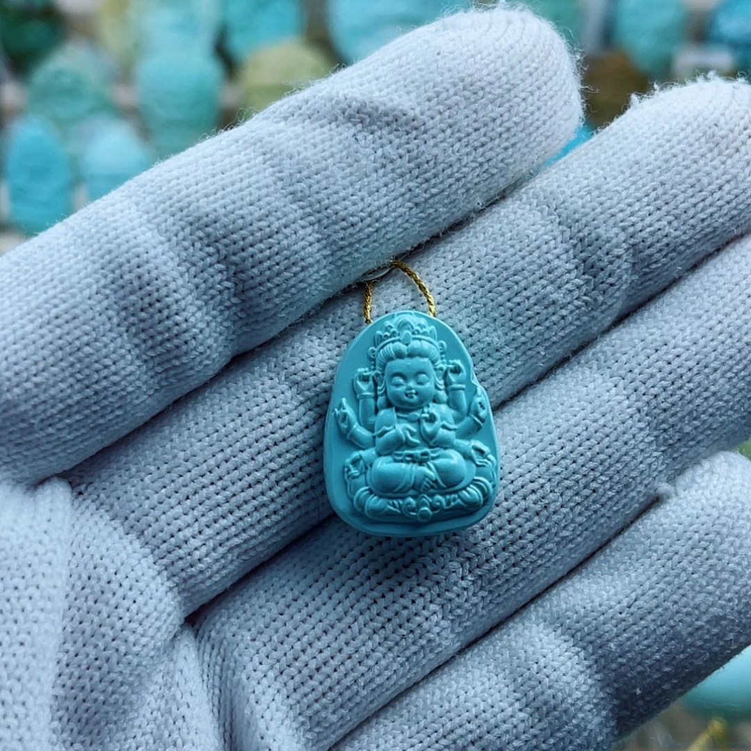 绿松石未镶嵌珠宝奇石