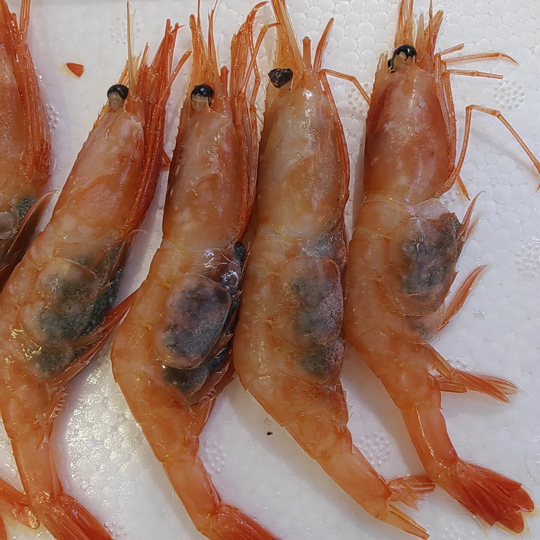 刺身甜虾一只 10克左右