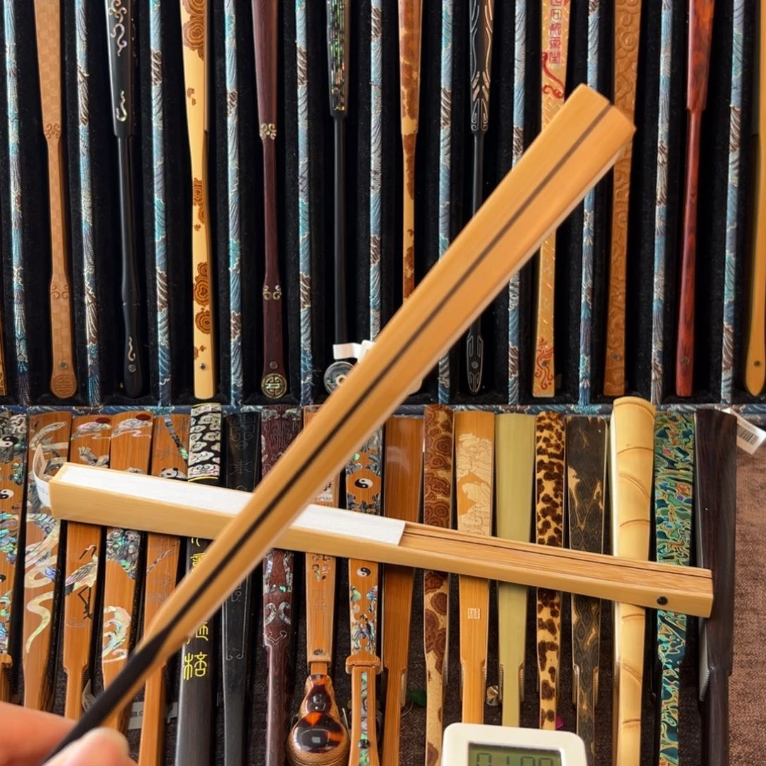 扇子9**7竹子祝锦记旗舰店