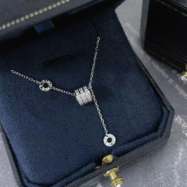 坠链均足银 足银999小蛮腰纯银项链女时尚百搭闺蜜生日礼物送女友