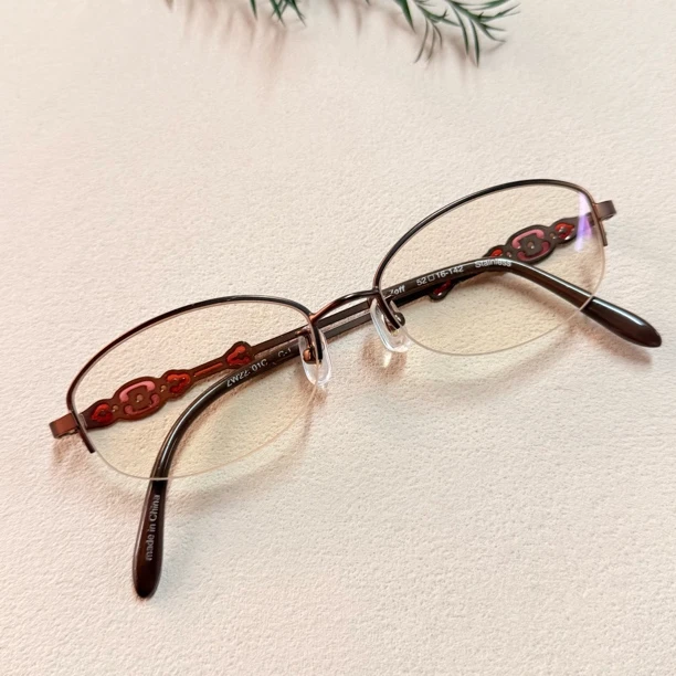 【六六中古】孤品复古近视眼镜ay1698镜腿宽度120