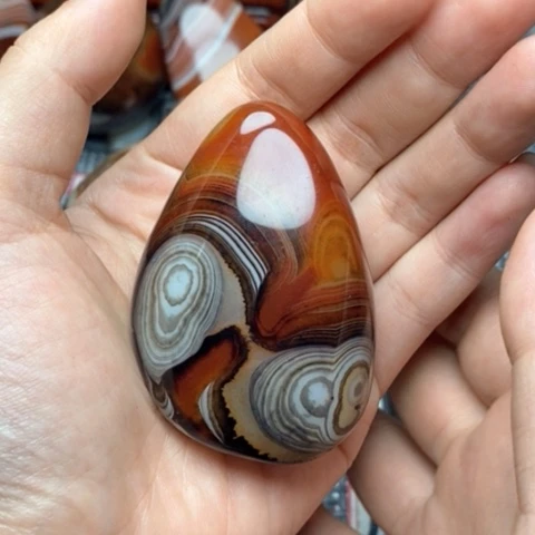 未镶嵌玛瑙/玉髓珠宝奇石