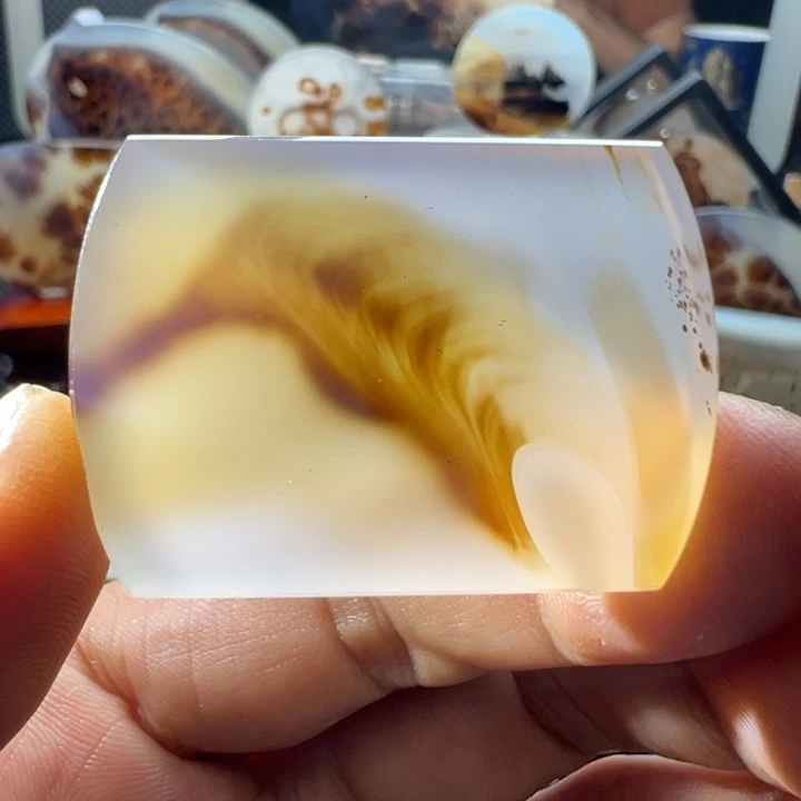 未镶嵌玛瑙/玉髓珠宝奇石