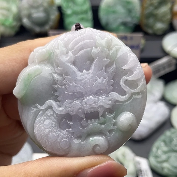 翡翠未镶嵌颈饰天然翡翠