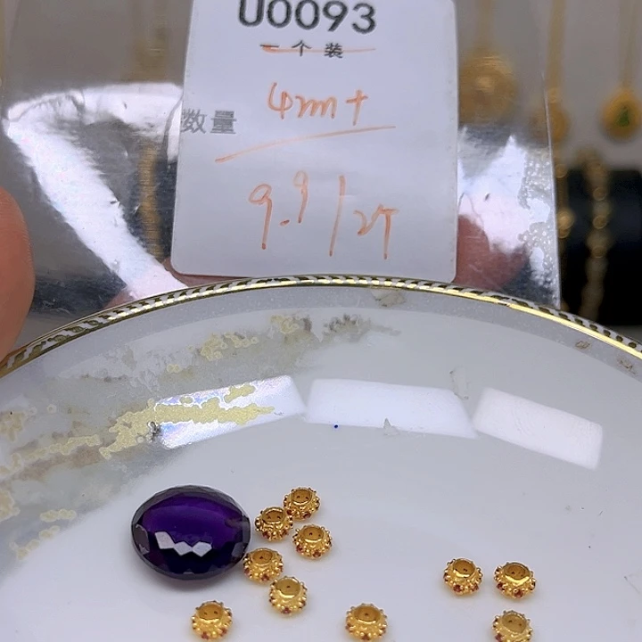 紫晶颈饰银S925镶嵌紫晶925镶嵌158