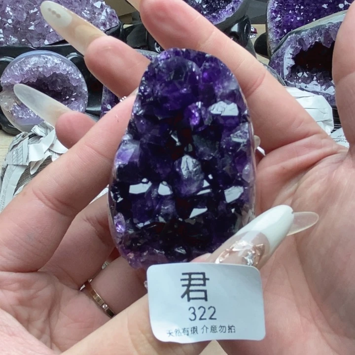 大型摆件（非配饰）紫晶未镶嵌