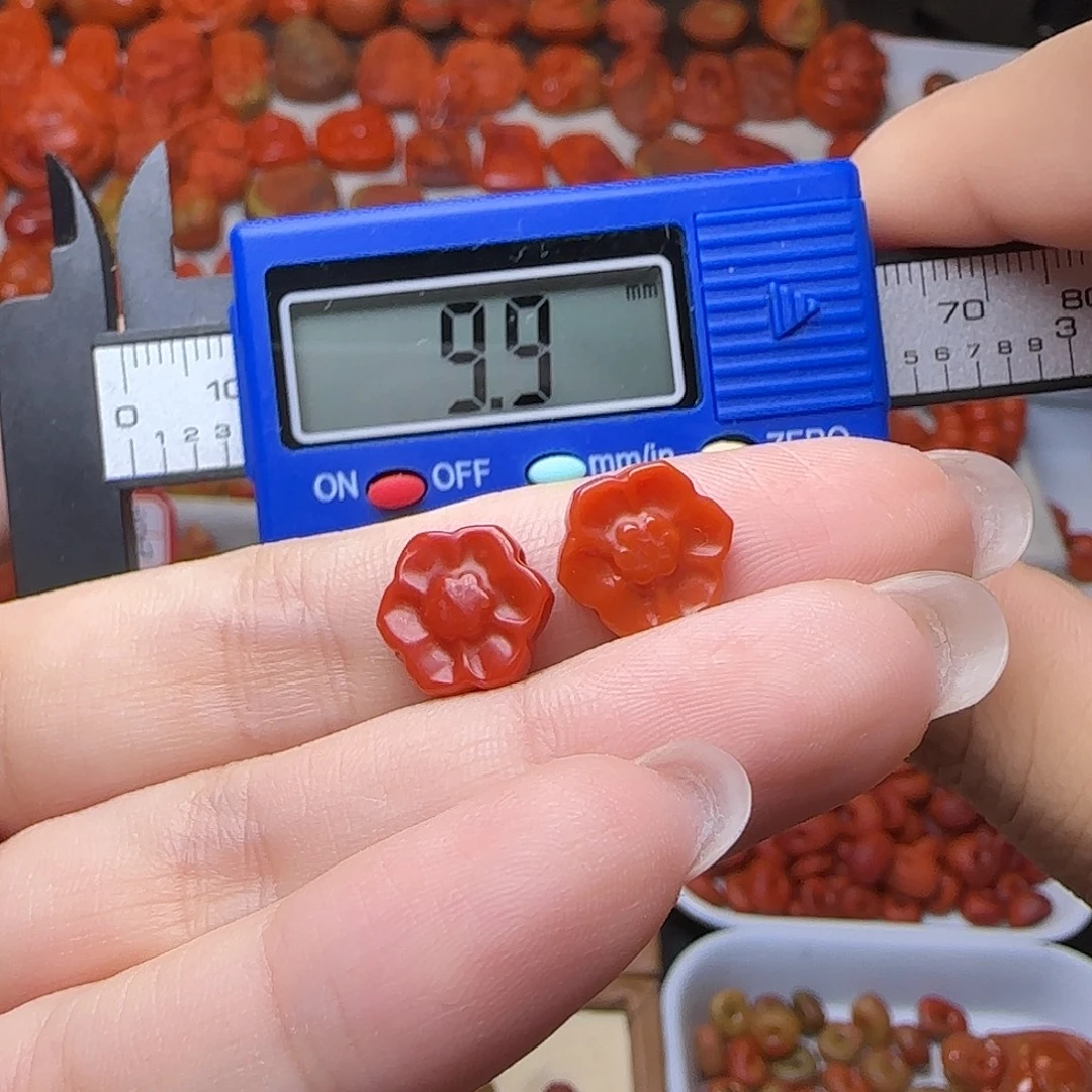 南红玛瑙未镶嵌吊坠(不含链)