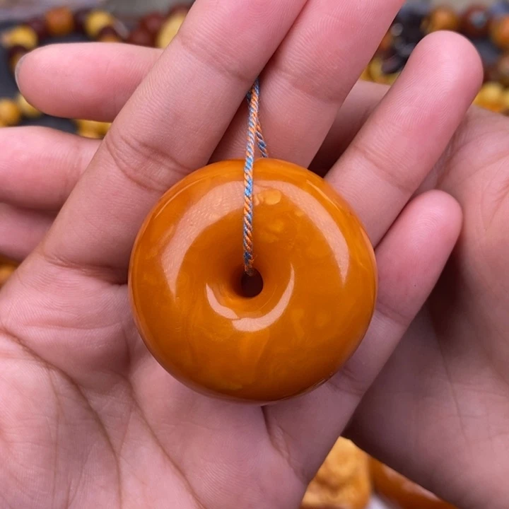 贰***家琥珀未镶嵌裸石蜜蜡L