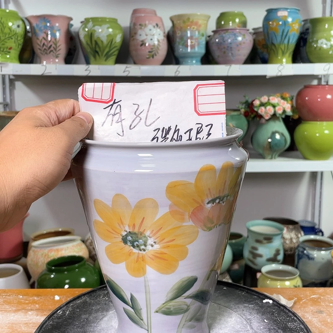 景德镇陶瓷花盆123