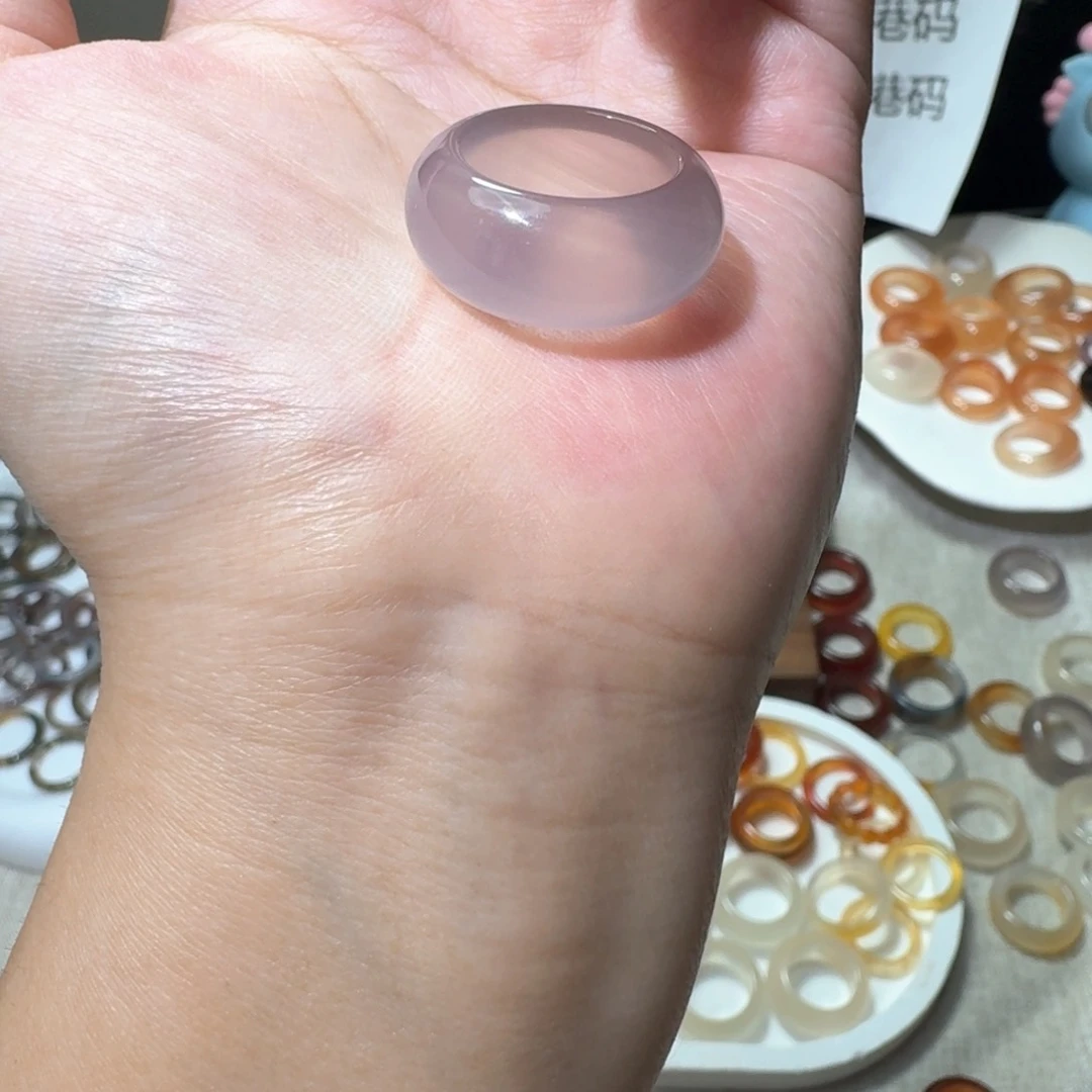 未镶嵌戒指玛瑙/玉髓633港15-16