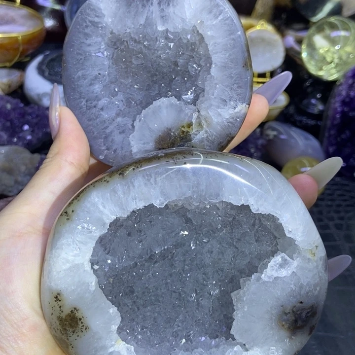 珠宝半成品未镶嵌水晶聚宝盆