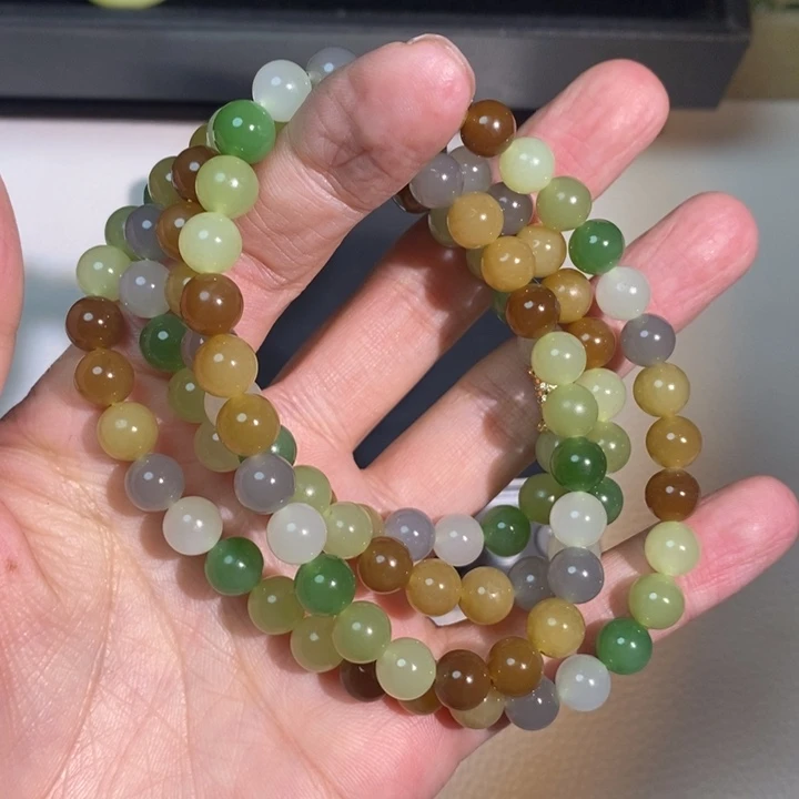 定制和田玉未镶嵌项链