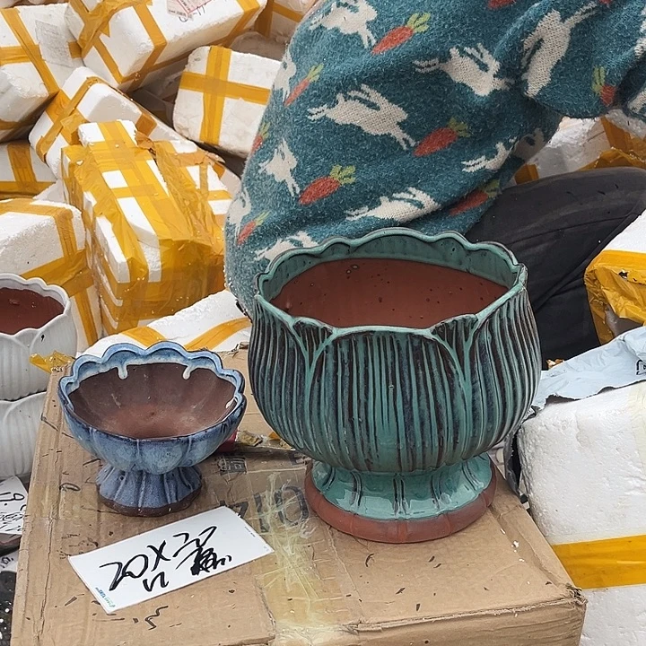 花盆紫砂宜兴紫砂粗陶花盆