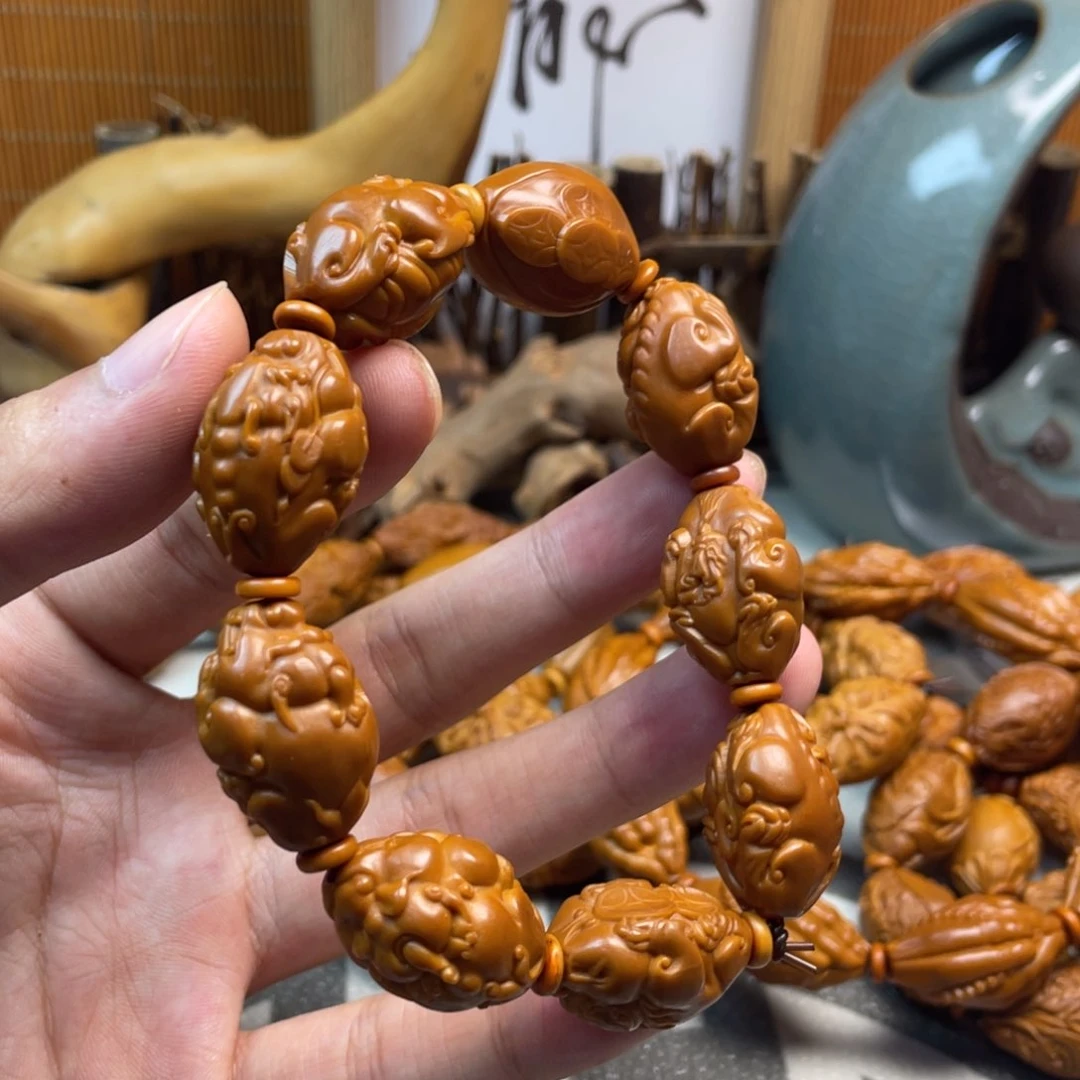 橄榄核手串/手链橄榄核雕工艺手串5119