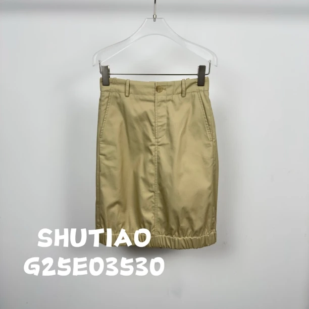 【SHUTIAO】2025夏季：新款小众设计款短裙G25E03530