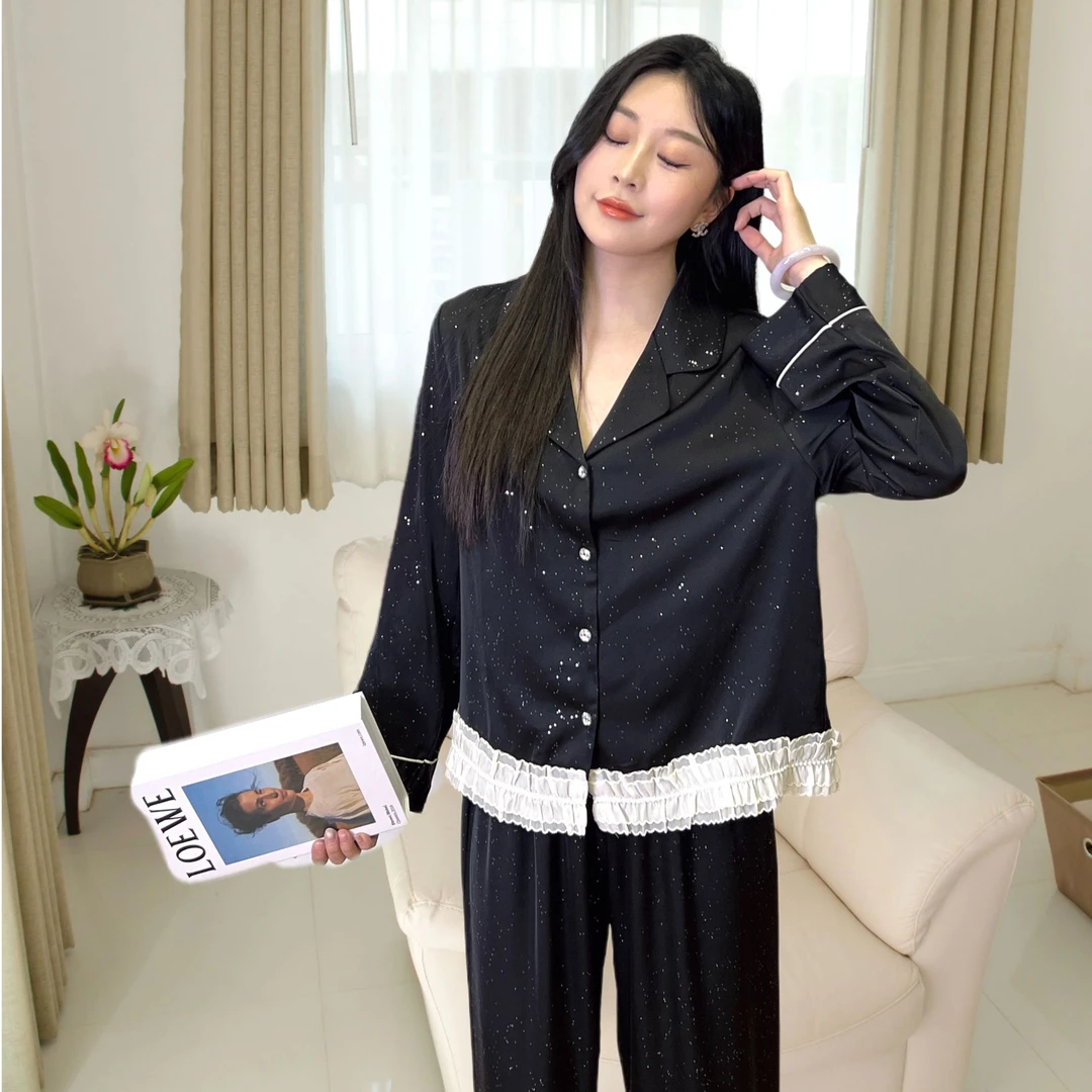 【老板娘自留款】直播间福利价睡衣女款爆款2025年新款春秋季套装