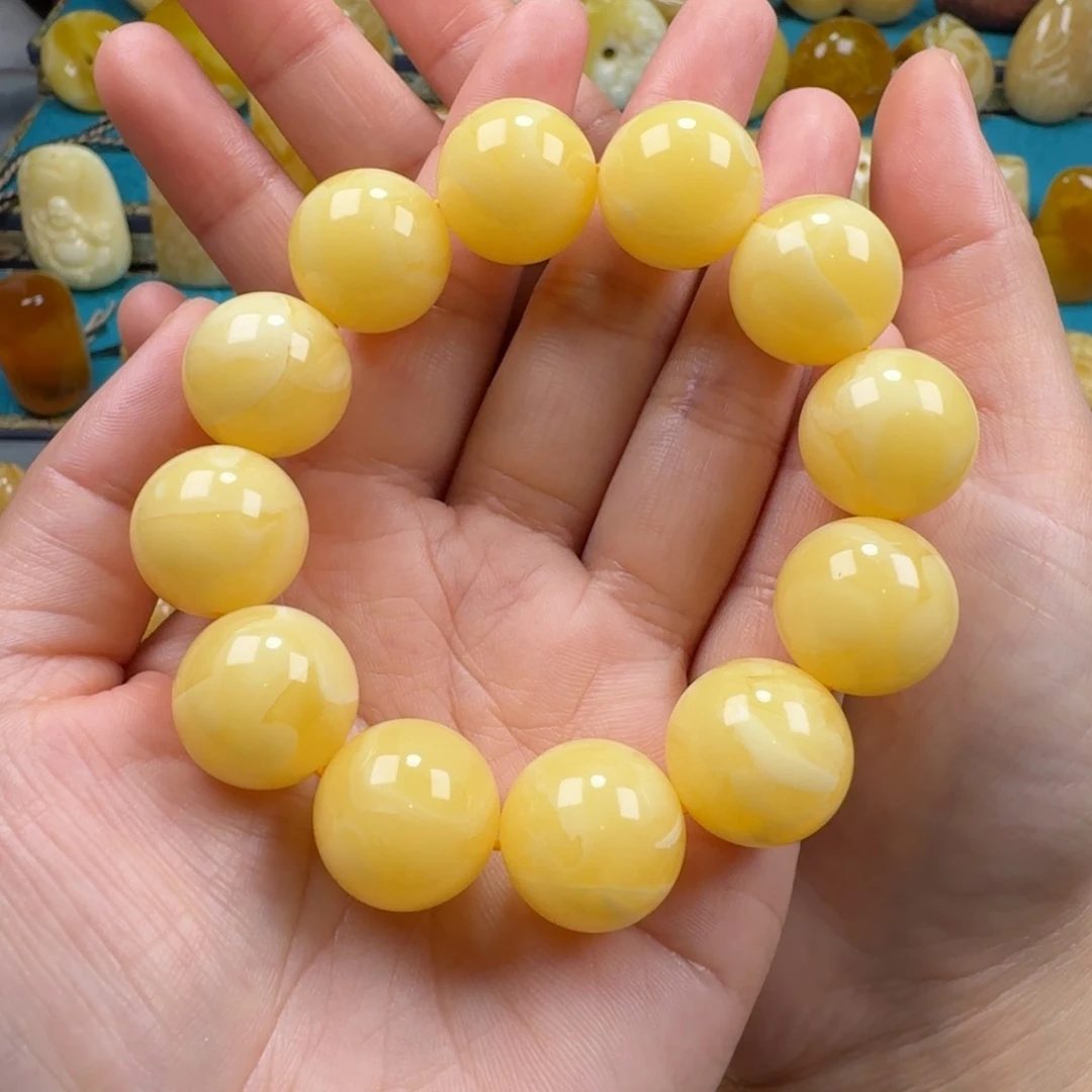 蜜蜡手链未镶嵌蜜蜡