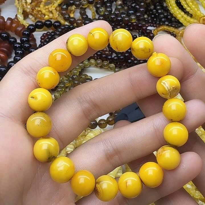 琥珀未镶嵌珠宝奇石