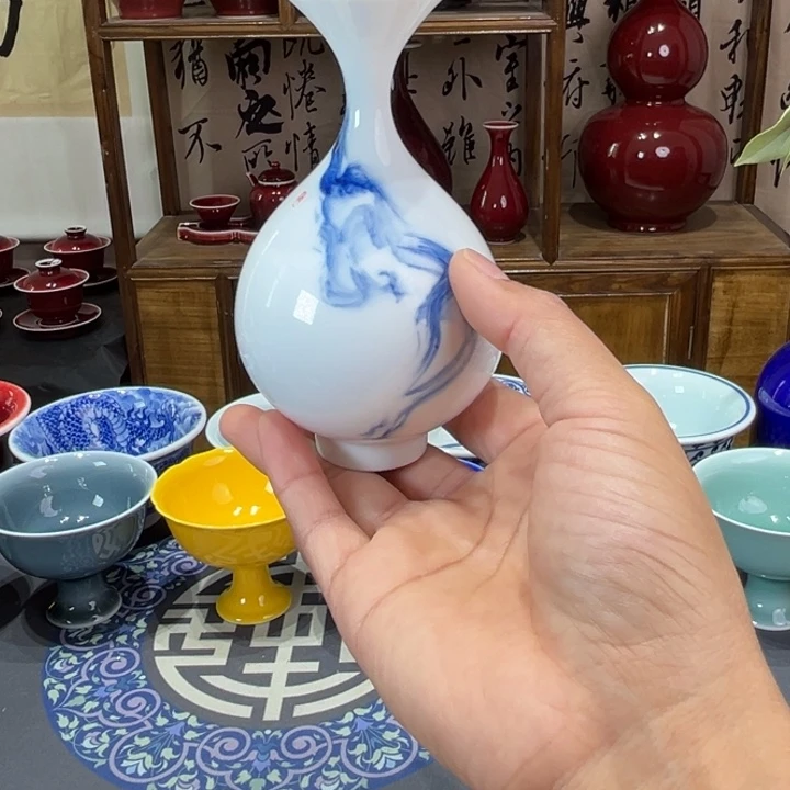 景德镇陶瓷浅行窑小花器