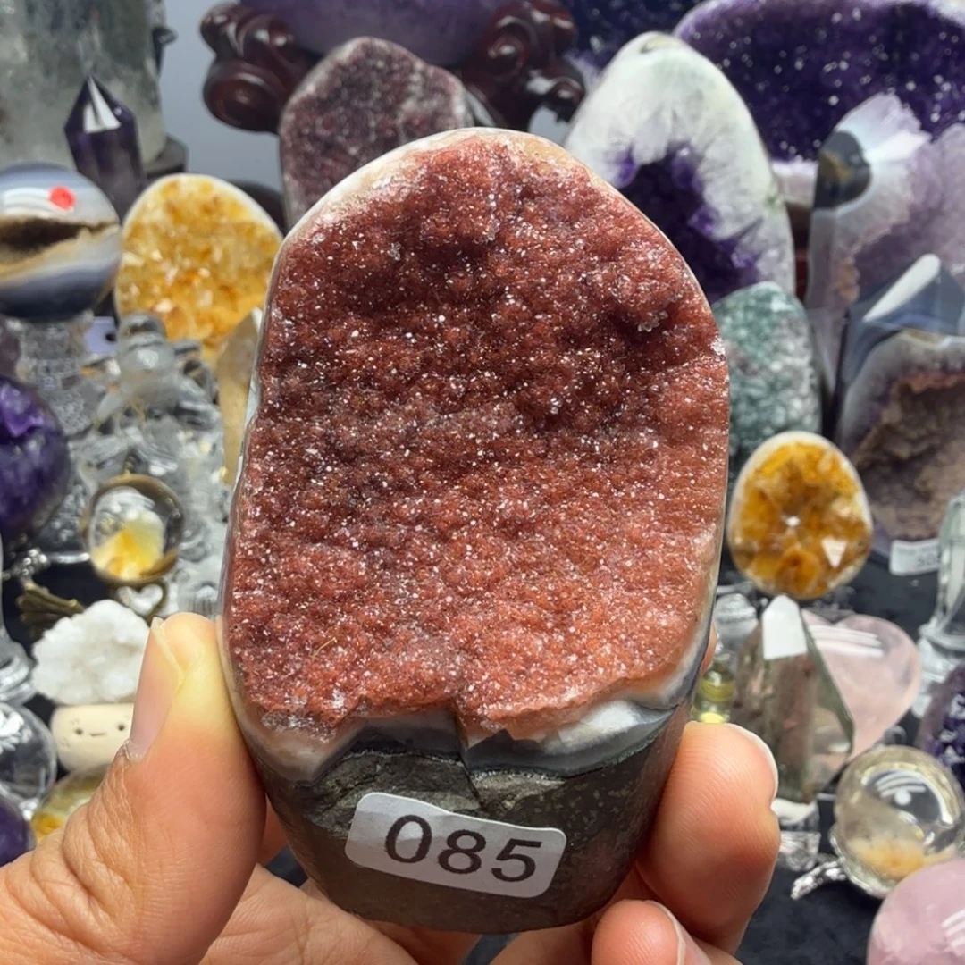 紫晶未镶嵌摆件鸿运当头