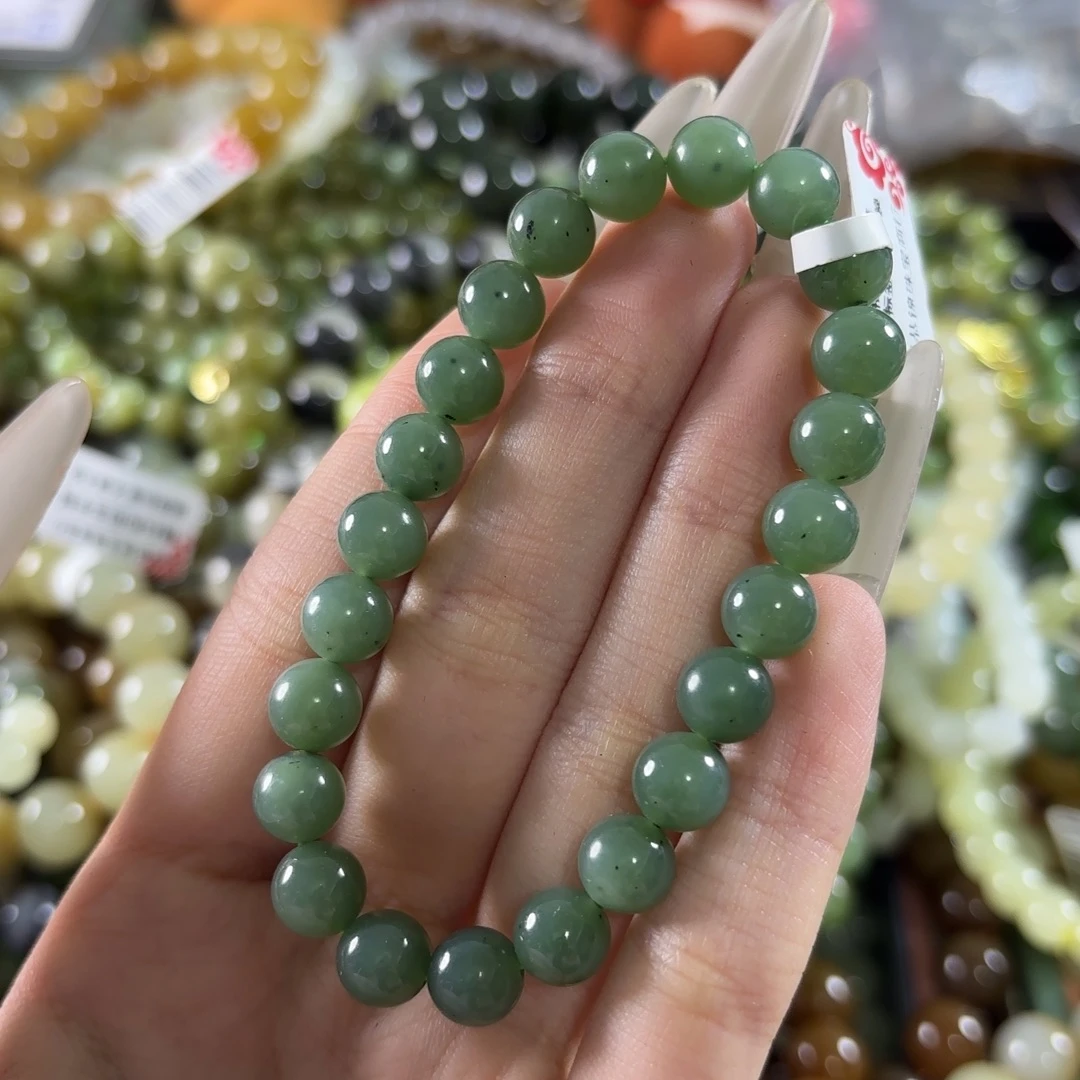 和田玉未镶嵌手链371