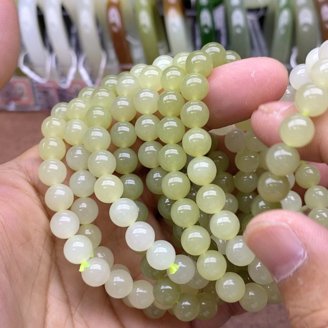 手串未镶嵌和田玉卡8