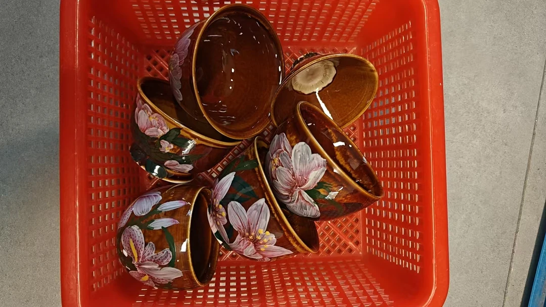 景德镇纯手工制作柴烧主人杯（微瑕）