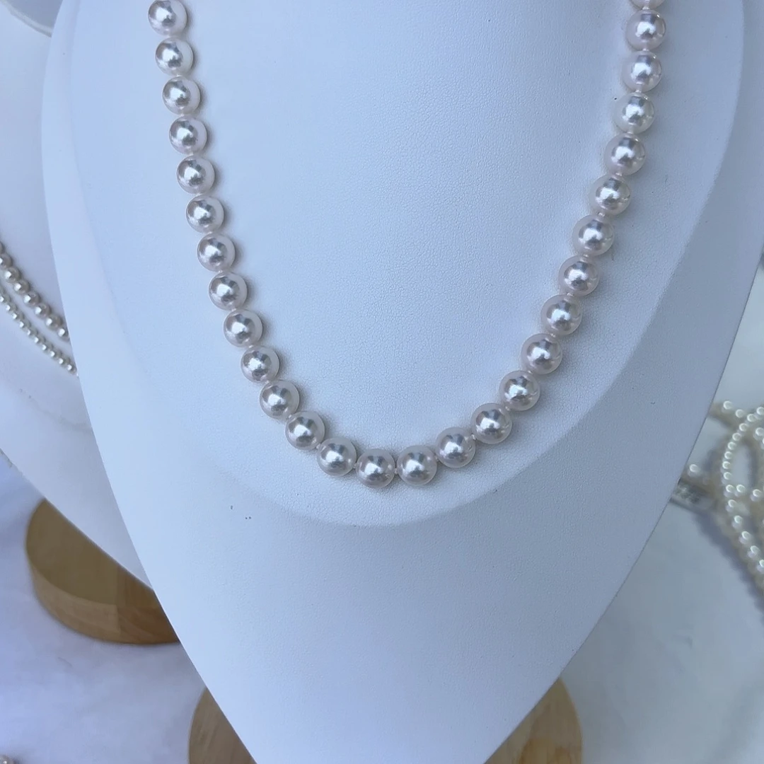 海水珍珠颈饰银S925镶嵌