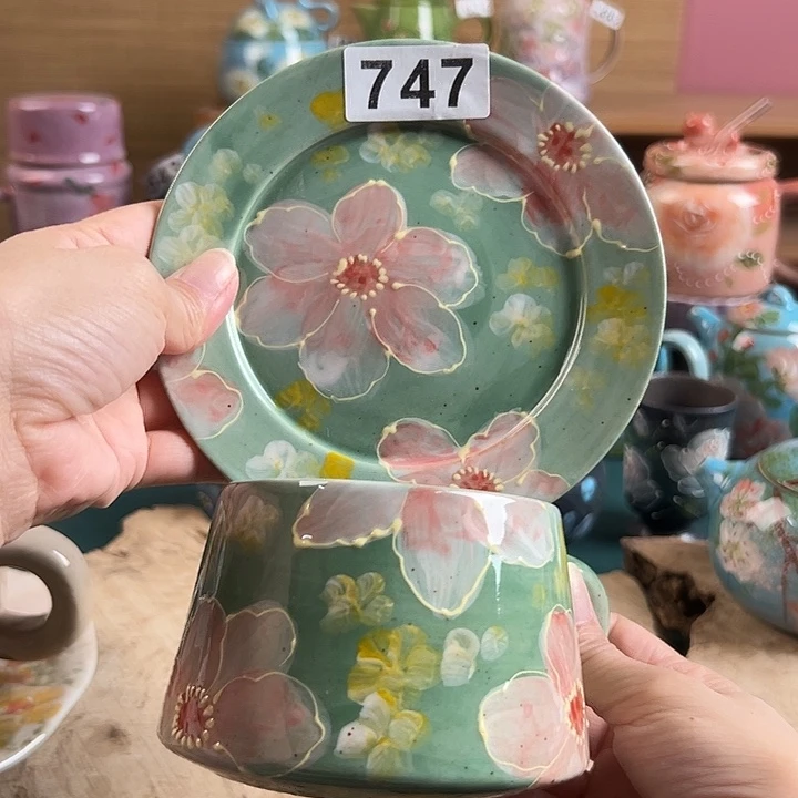景德镇陶瓷手绘作品747