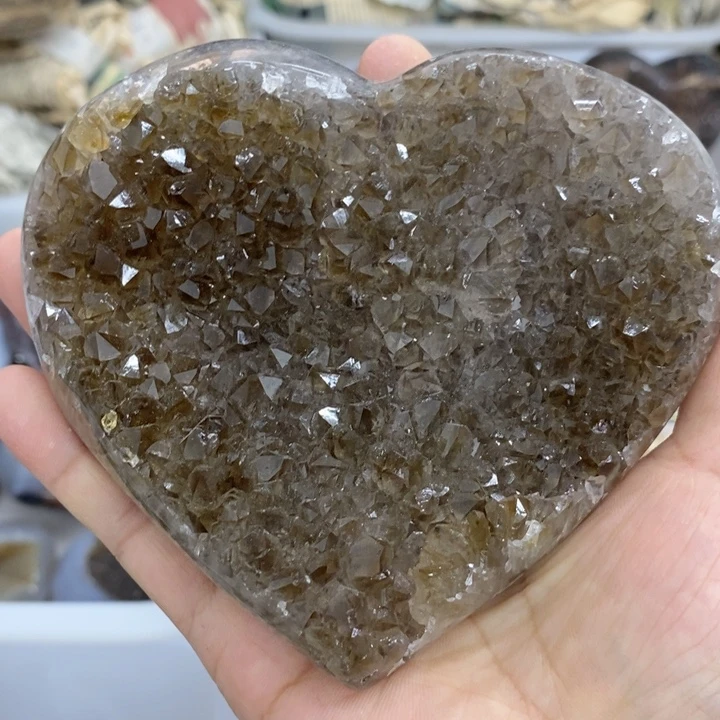 紫晶珠宝半成品未镶嵌