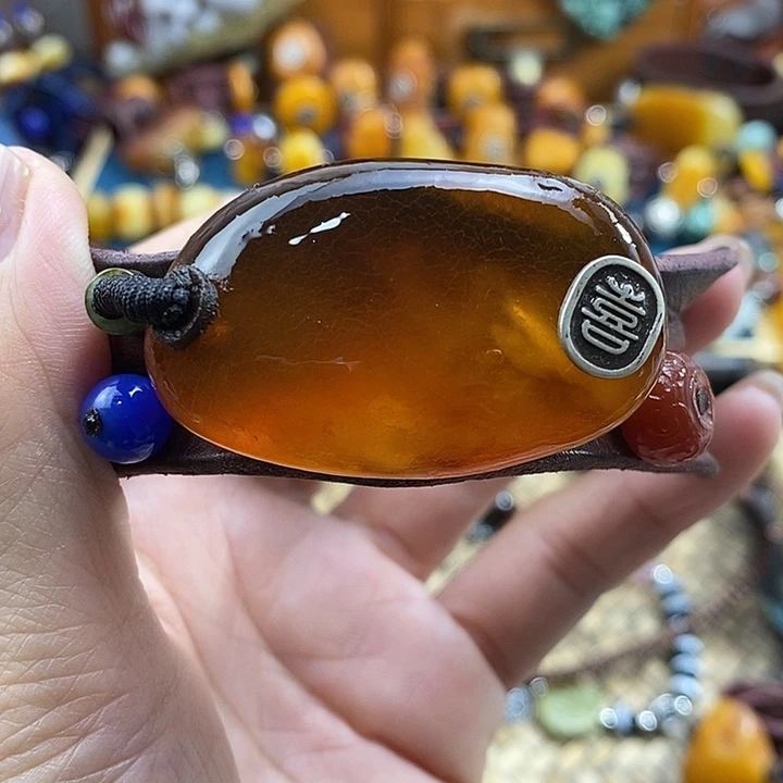 蜜蜡未镶嵌手镯手镯