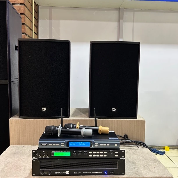 9新  （包邮）唐龙太极蓝宝系列12寸音响四件套