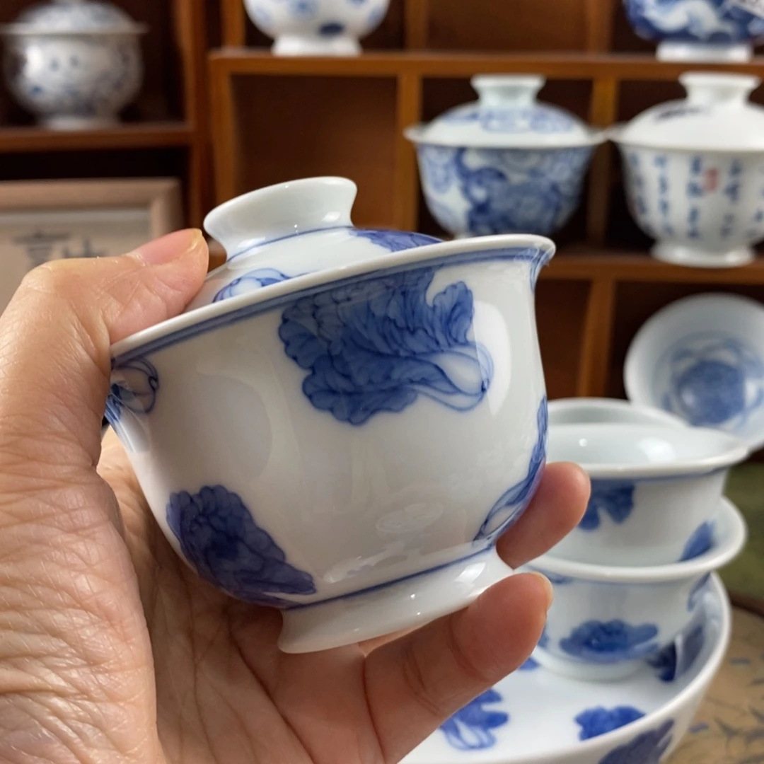 瓷片景德镇陶瓷手绘茶器220