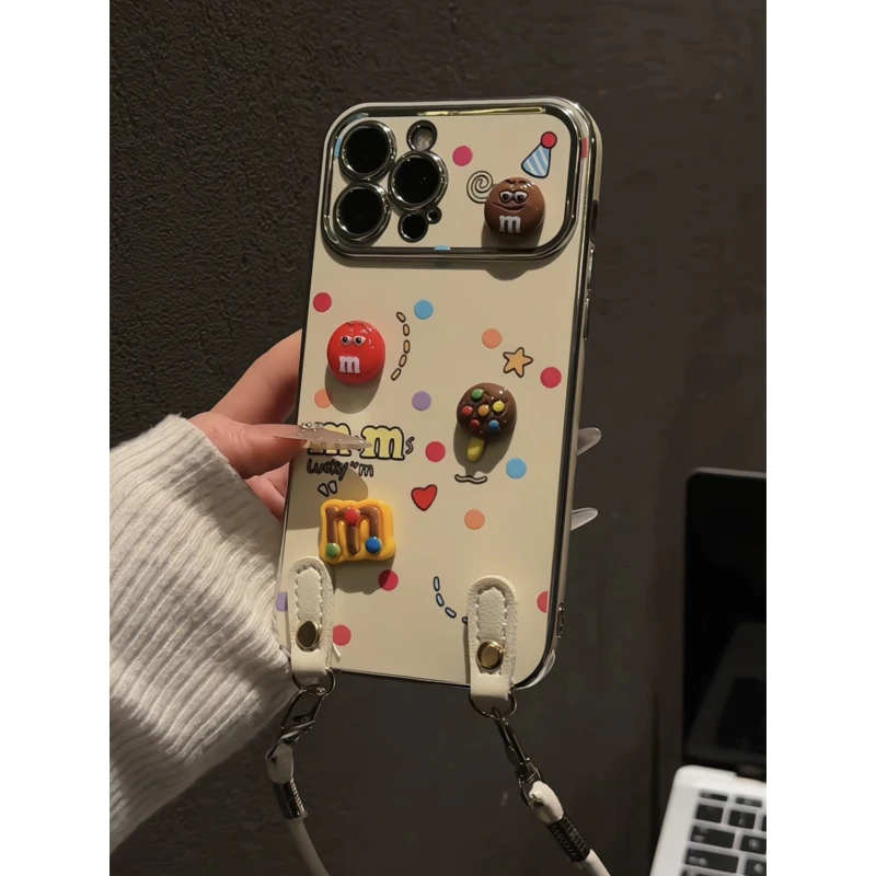 彩色点m豆适用苹果16pro手机壳iphone15视窗华为mate70小众红米15