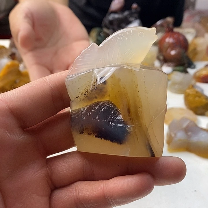 玛瑙/玉髓未镶嵌颈饰