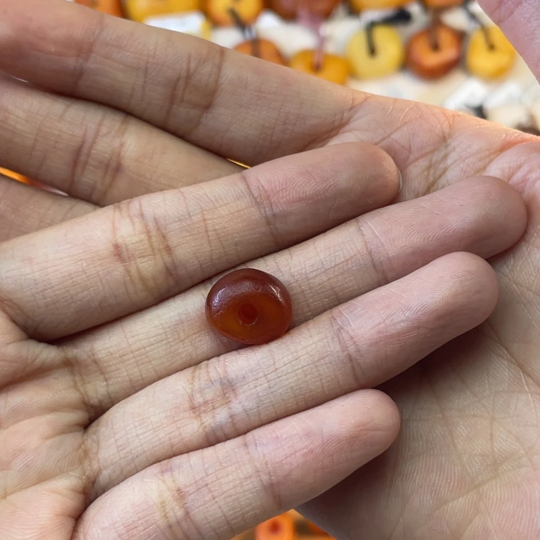 琥珀颈饰未镶嵌嗯*好