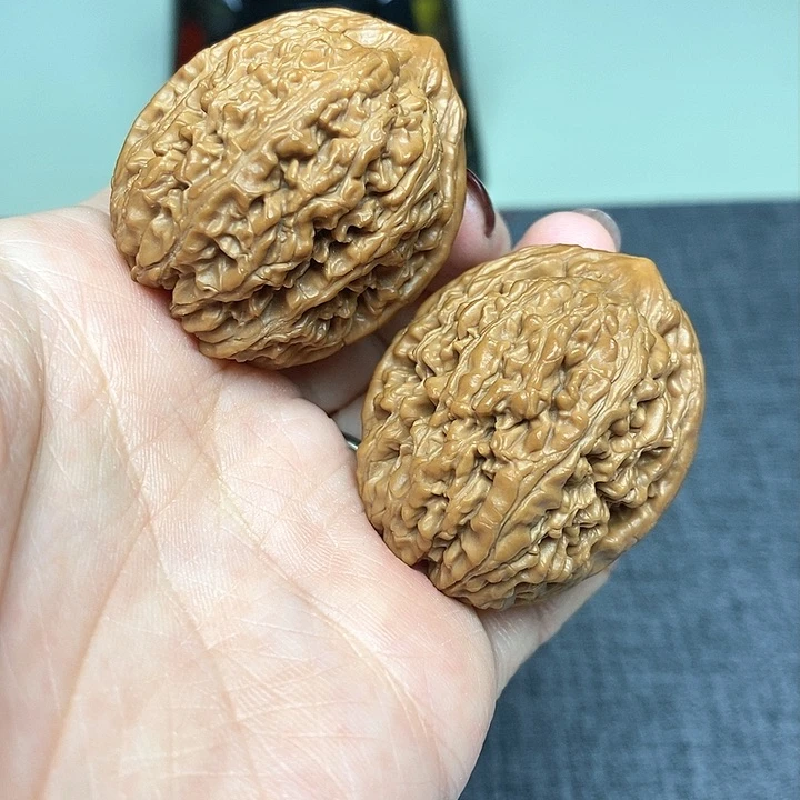 文玩核桃把件34全品大蒜头