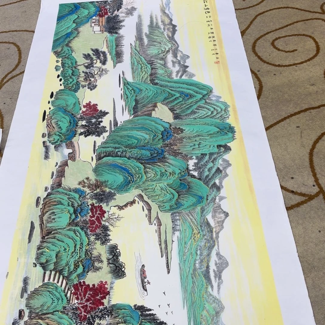 春***明国画袁征老师作品刘